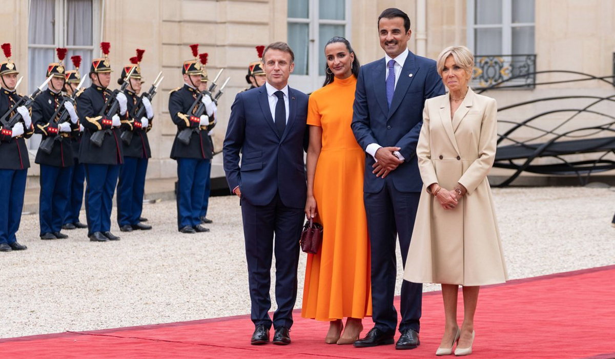 HH the Amir Attends the Paris 2024 Olympic Reception